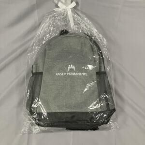 Kaiser Permanente Backpack New Gift Bag Mesh Pockets Travel School Work Daypack